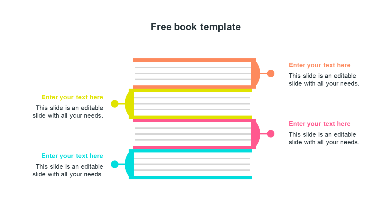 Free - Download Free Book Template Model Presentation Slides